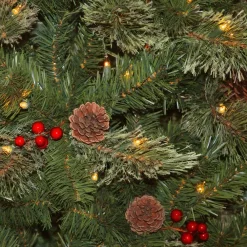Christmas Greenery National Tree Company 9 Ft. Unlit Cashmere Artificial Garland With Pinecones And Red Berries -Christmas Lights Sales national tree company christmas garland ccb19 9a 1d 1000
