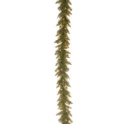 Christmas Greenery National Tree Company 9 Ft. Pre-Lit Dunhill Fir Garland With Clear Lights -Christmas Lights Sales national tree company christmas garland du 9alo 1 c3 1000