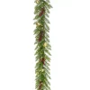 Christmas Greenery National Tree Company 9 Ft. X 10 In. Glittery Gold Dunhill Fir Garland With Red Berries, Gold Edged Cones, Gold Ornaments -Christmas Lights Sales national tree company christmas garland dugl3 300 9a b1 64 1000