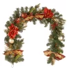 Christmas Greenery National Tree Company 6 Ft. X 12 In. Decorative Garland With Ornaments And Bows -Christmas Lights Sales national tree company christmas garland rac js18186 64 1000
