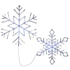 Christmas Lights National Tree Company 20 In. And 24 In. Ice Crystal Snowflake With White LED Light (Set Of 2) -Christmas Lights Sales national tree company christmas string lights df 2020001l 64 1000