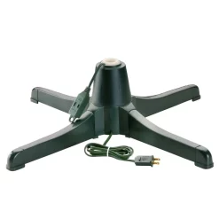 Christmas Tree Decorations National Tree Company Plastic Revolving Tree Stand For Trees Up To 6 Ft. To 8 Ft. Tall