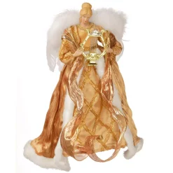 Christmas Tree Decorations National Tree Company 16 In. Gold Angel
