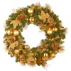 Christmas Greenery National Tree Company Decorative Collection Elegance 36 In. Artificial Wreath With Clear Lights -Christmas Lights Sales national tree company christmas wreaths dc13 109l 36w 64 1000
