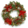 Christmas Greenery National Tree Company 30 In. Battery Operated Decorative Collection Tartan Plaid Wreath With Warm White LED Lights -Christmas Lights Sales national tree company christmas wreaths dc13 147 30wb 64 1000