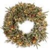 Christmas Greenery National Tree Company 24 In. Liberty Pine Artificial Christmas Wreath With Clear Lights