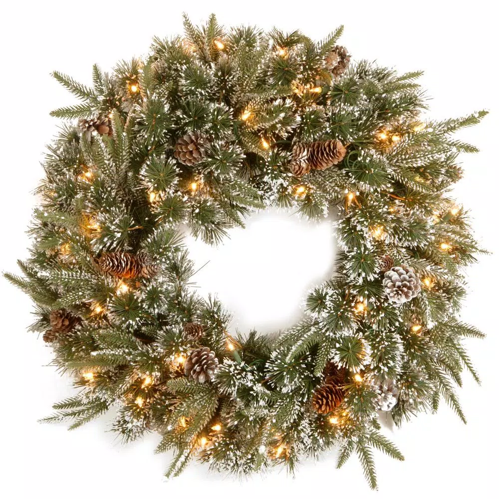 Christmas Greenery National Tree Company 24 In. Liberty Pine Artificial Christmas Wreath With Clear Lights 3 Christmas Greenery National Tree Company 24 In. Liberty Pine Artificial Christmas Wreath With Clear Lights