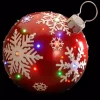 Outdoor Christmas Decorations National Tree Company 18 In. Pre-Lit Ball Ornament Decoration -Christmas Lights Sales national tree company christmas yard decorations bg 19487ar 64 1000
