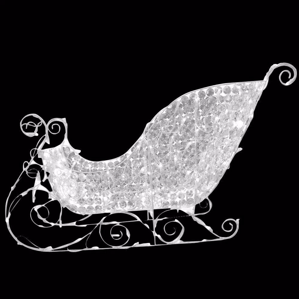 Outdoor Christmas Decorations National Tree Company 60 In. Santa’s Sleigh With LED Lights 3 Outdoor Christmas Decorations National Tree Company 60 In. Santa’s Sleigh With LED Lights