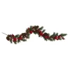 Christmas Greenery Nearly Natural 6 Ft. Unlit Apple Artificial Garland Pine Cone And Berries 1 Christmas Greenery Nearly Natural 6 Ft. Unlit Apple Artificial Garland Pine Cone And Berries -Christmas Lights Sales nearly natural christmas garland 4490 64 1000
