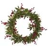 Christmas Greenery Nearly Natural 20in. Olive With Berries Artificial Wreath 2 Christmas Greenery Nearly Natural 20in. Olive With Berries Artificial Wreath -Christmas Lights Sales nearly natural christmas wreaths 4399 64 1000