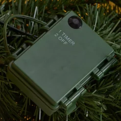 Christmas Greenery Noble House 24 In. Battery Operated Pre-Lit LED Artificial Christmas Wreath With Snowy Branches And Pinecones -Christmas Lights Sales noble house christmas wreaths 54831 4f 1000