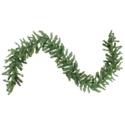 Christmas Greenery Northlight 9 Ft. X 8 In. Pre-Lit Canadian Pine Artificial Christmas Garland With Multi-Lights