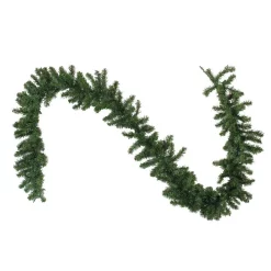 Christmas Greenery Northlight 108 In. B/O Pre-Lit LED Canadian Pine Artificial Christmas Garland With Timer