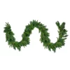 Christmas Greenery Northlight 9 In. X 14 In. Pre-Lit Mixed Colorado Pine Artificial Christmas Garland, Clear Lights