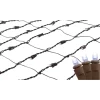 Northlight 2 Ft. X 8 Ft. Pure White LED Net Style Tree Trunk Wrap Christmas Lights With Brown Wire
