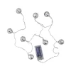 Northlight 8 Silver Battery Operated LED Jingle Bell Novelty Christmas Lights With Clear Wire -Christmas Lights Sales northlight christmas novelty lights 32606790 64 1000