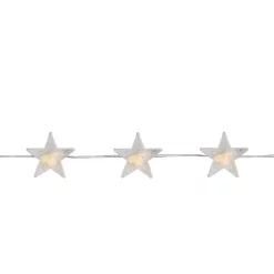 Northlight 20-Light LED Warm White Star Micro Fairy Christmas Lights With 6 Ft. Copper Wire