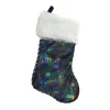 Indoor Christmas Decorations Northlight 19 In. Blue Green And Gold Braided Peacock Shimmer With Plush Cuff Christmas Stocking -Christmas Lights Sales northlight christmas stockings 31755133 64 1000