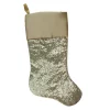 Indoor Christmas Decorations Northlight 22 In. Golden Metallic Sequined Polyester Christmas Stocking With Satin Cuff 1 Indoor Christmas Decorations Northlight 22 In. Golden Metallic Sequined Polyester Christmas Stocking With Satin Cuff -Christmas Lights Sales northlight christmas stockings 33530778 64 1000