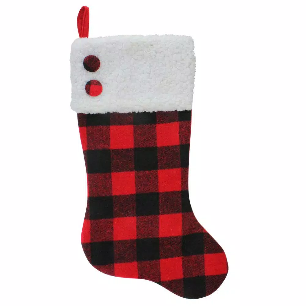 Indoor Christmas Decorations Northlight 23 In. Black And Red Polyester Rustic Buffalo Plaid Christmas Stocking 3 Indoor Christmas Decorations Northlight 23 In. Black And Red Polyester Rustic Buffalo Plaid Christmas Stocking