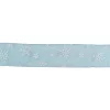 Christmas Tree Decorations Northlight 2.5 In. X 16 Yds. Shimmering White Iridescent Snowflakes On A Light Blue Sheer Ribbon -Christmas Lights Sales northlight christmas tree ribbon 33531389 64 1000