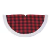 Christmas Tree Decorations Northlight 56 In. Black And Red Buffalo Plaid With White Sherpa Christmas Tree Skirt -Christmas Lights Sales northlight christmas tree skirts collars 33530850 64 1000