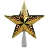 Christmas Tree Decorations Northlight 8.5 In. Gold Star Cut-Out Design Christmas Tree Topper – Clear Lights -Christmas Lights Sales northlight christmas tree toppers 32606344 64 1000