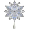 Christmas Tree Decorations Northlight 10 In. Silver 8-Point Snowflake Christmas Tree Topper – Blue Lights 1 Christmas Tree Decorations Northlight 10 In. Silver 8-Point Snowflake Christmas Tree Topper – Blue Lights -Christmas Lights Sales northlight christmas tree toppers 32606354 64 1000