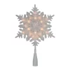Christmas Tree Decorations Northlight 10 In. Lighted White Snowflake Christmas Tree Topper With Clear Lights -Christmas Lights Sales northlight christmas tree toppers 33388876 64 1000