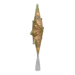 Christmas Tree Decorations Northlight 10 In. Frosted Star Of Bethlehem With Gold Scrolling Christmas Tree Topper In Clear Lights -Christmas Lights Sales northlight christmas tree toppers 33406547 4f 1000