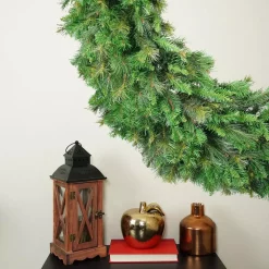 Christmas Greenery Northlight 60 In. Mixed Greens Canyon Pine Artificial Christmas Wreath