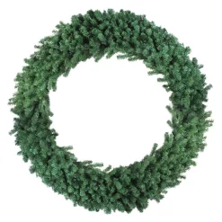 Christmas Greenery Northlight 60 In. Unlit Deluxe Windsor Pine Artificial Christmas Wreath