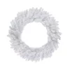 Christmas Greenery Northlight 30 In. Battery Operated Pre-Lit LED Artificial Christmas Wreath With Multi-Lights In Snow White -Christmas Lights Sales northlight christmas wreaths 33388887 64 1000