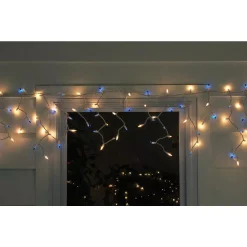 Christmas Lights Northlight 7 Ft. 100-Light Blue And Clear Mini Icicle Lights -Christmas Lights Sales northlight icicle lights 32602879 c3 1000