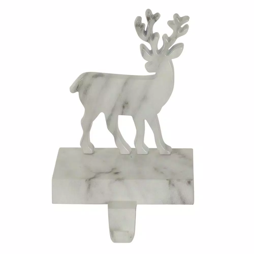 Indoor Christmas Decorations Northlight 7.5 In. Black And White Marbled Deer Christmas Stocking Holder 3 Indoor Christmas Decorations Northlight 7.5 In. Black And White Marbled Deer Christmas Stocking Holder