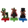 Indoor Christmas Decorations Northlight 7 In. Reindeer Tree And Snowman With Chalkboard Christmas Stocking Holders (Set Of 3) -Christmas Lights Sales northlight stocking holders 33534864 64 1000