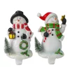 Indoor Christmas Decorations Northlight 7.25 In. Glitter Dusted Snowman Christmas Stocking Holders (Set Of 2) -Christmas Lights Sales northlight stocking holders 33534868 64 1000