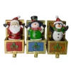 Indoor Christmas Decorations Northlight Santa Snowman And Penguin Jack In The Box Christmas Stocking Holders (Set Of 3) -Christmas Lights Sales northlight stocking holders 33534876 64 1000