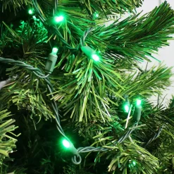 Christmas Lights Sunnydaze Decor 22 Ft. 5 Mm W Angle 70-Count Multi-Seasonal Decor LED String Lights – Green -Christmas Lights Sales sunnydaze decor christmas string lights kwr 763 4f 1000