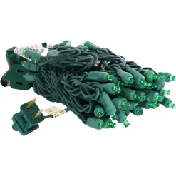 Christmas Lights Sunnydaze Decor 22 Ft. 5 Mm W Angle 70-Count Multi-Seasonal Decor LED String Lights – Green -Christmas Lights Sales sunnydaze decor christmas string lights kwr 763 76 1000