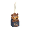 Christmas Tree Decorations Team Sports America Chicago Bears 1-1/2 In. NFL Mascot Tiki Totem Christmas Ornament