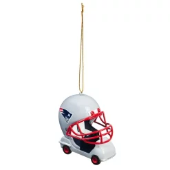 Christmas Tree Decorations Team Sports America New England Patriots 3 In. NFL Field Car Christmas Ornament