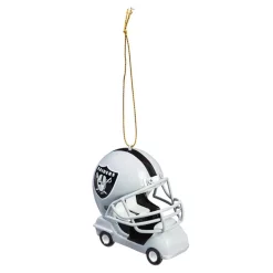 Christmas Tree Decorations Team Sports America Oakland Raiders 3 In. NFL Field Car Christmas Ornament
