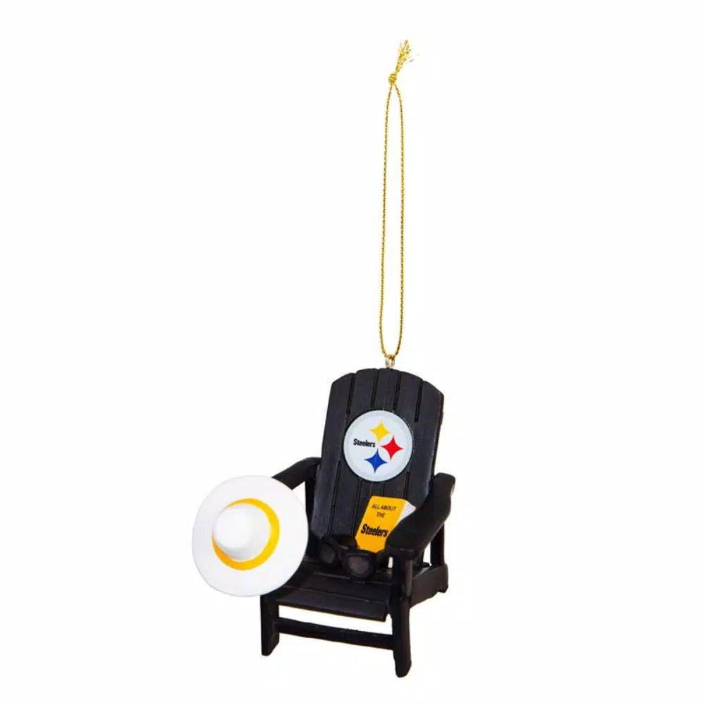 Christmas Tree Decorations Team Sports America Pittsburgh Steelers 3-1/2 In. NFL Adirondack Chair Christmas Ornament 3 Christmas Tree Decorations Team Sports America Pittsburgh Steelers 3-1/2 In. NFL Adirondack Chair Christmas Ornament