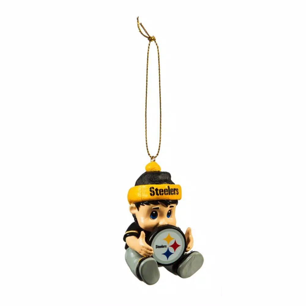 Christmas Tree Decorations Team Sports America Pittsburgh Steelers 2 In. NFL New Lil Fan Christmas Ornament 3 Christmas Tree Decorations Team Sports America Pittsburgh Steelers 2 In. NFL New Lil Fan Christmas Ornament