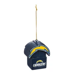 Christmas Tree Decorations Team Sports America Los Angeles Chargers 1-1/2 In. NFL Mascot Tiki Totem Christmas Ornament