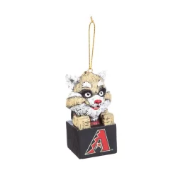 Christmas Tree Decorations Team Sports America Arizona Diamondbacks 1-1/2 In. MLB Mascot Tiki Totem Christmas Ornament