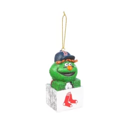 Christmas Tree Decorations Team Sports America Boston Red Sox 1-1/2 In. MLB Mascot Tiki Totem Christmas Ornament