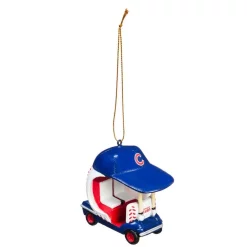 Christmas Tree Decorations Team Sports America Chicago Cubs 3 In. MLB Field Car Christmas Ornament